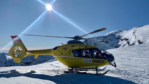 A 24-year-old German fell on the Pitztal Glacier in Tyrol on Monday (symbolic image). (Bild: ÖAMTC)