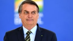 Brasiliens Ex-Präsident Jair Bolsonaro machte immer wieder als Impfgegner und Corona-Leugner von sich reden. (Bild: AFP)