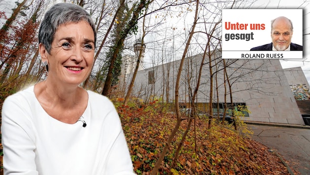 Kultur-Staatssekretärin Ulrike Lunacek zum Fotomuseum in Salzburg. (Bild: Markus Tschepp)