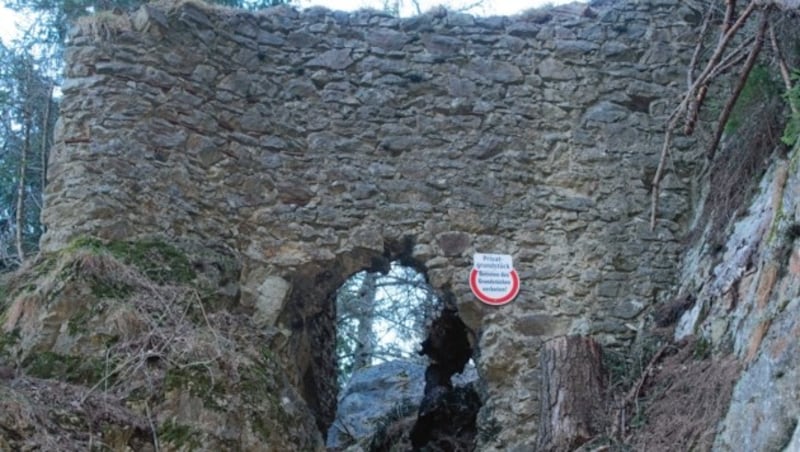 Ein Leser schlägt vor, die mittelalterliche Burgruine Liechtenstein vor dem Verfall zu retten, indem man einen Burgen-Erlebnisweg anlegt und so Besucher nach Judenburg lockt. (Bild: Elmar Gubisch)