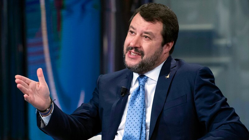 Italiens Vizepremier Matteo Salvini (Bild: AP)