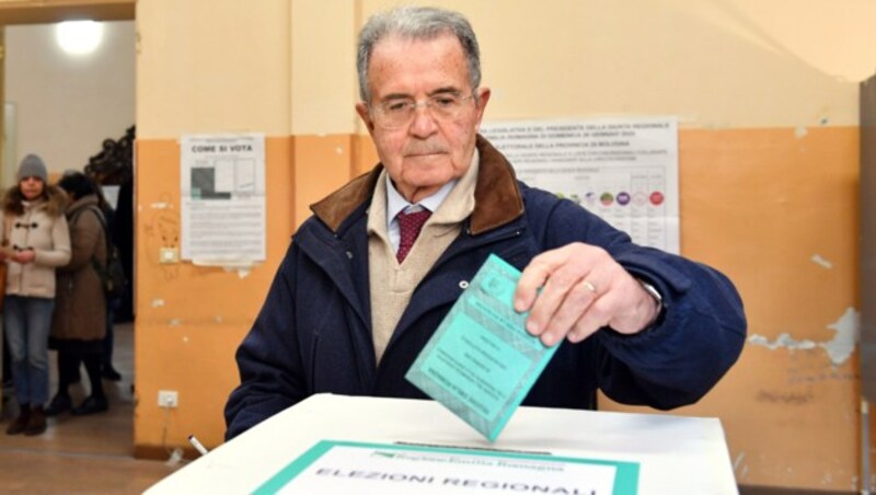 Italiens früherer Premier Romano Prodi (Bild: AP)