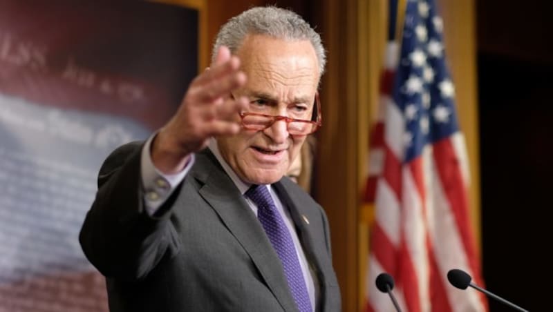 Chuck Schumer (Bild: APA/AFP/GETTY IMAGES/Alex Wroblewski)