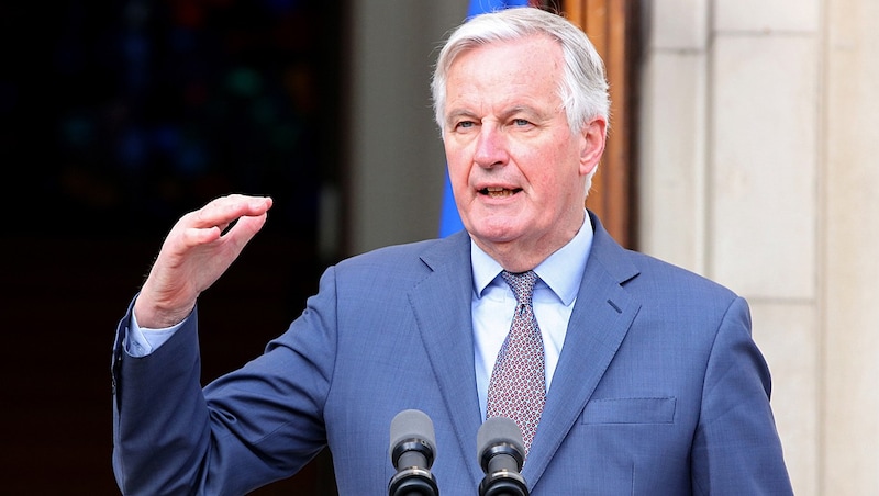 Premierminister Michel Barnier (Bild: AFP)