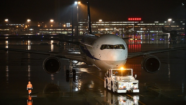 Der Flughafen in Wuhan (Bild: APA/AFP/Kazuhiro Nogi)