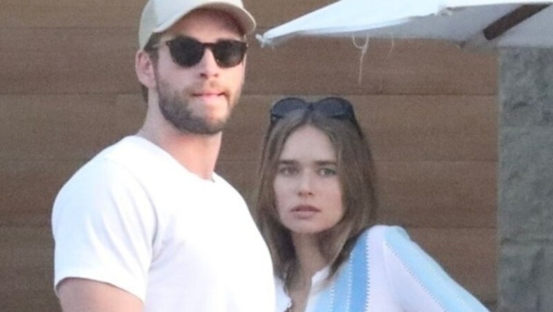 Liam Hemsworth mit seiner neuen Freundin Gabriella Brooks (Bild: www.PPS.at)