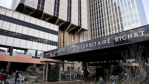 Im Bichat-Krankenhaus in Paris werden am Coronavirus Erkrankte behandelt. (Bild: AFP)