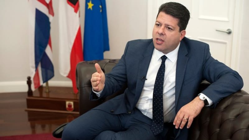 Gibraltars Premier Fabian Picardo (Bild: AFP)