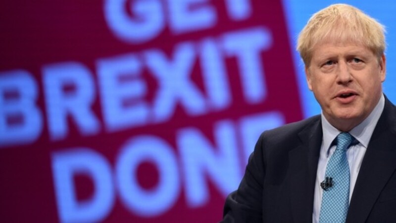 Der britische Premier, Boris Johnson hatte im Wahlkampf eine rasche Abwicklung des Austritts versprochen. (Bild: AFP or licensors)