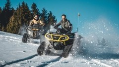 Florian Silbereisen (rechts) und Thomas Anders bei den Dreharbeiten in Tirol. (Bild: Mathäus Gartner/Kitzbüheler Alpen – Brixental)