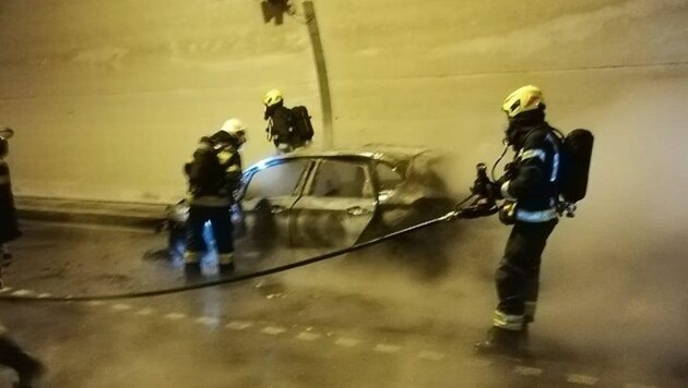 Tunnelbrände sind auch für Einsatzkräfte ein Horrorszenario (Symbolbild) (Bild: FF Ferlach)