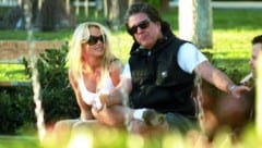 Pamela Anderson und Jon Peters (Bild: www.viennareport.at)