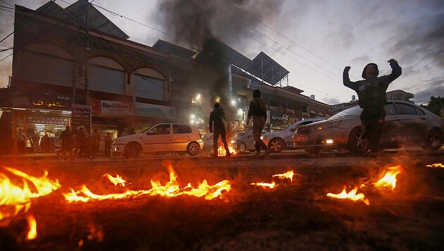 Unruhe im Gazastreifen (Bild: AFP)