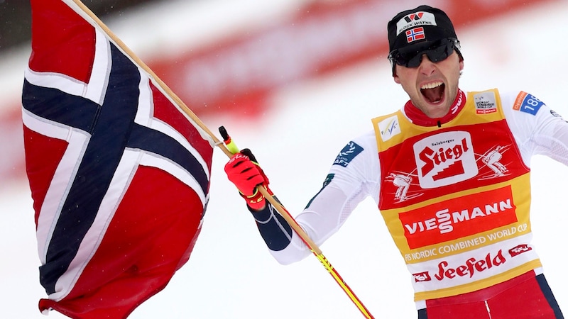 Jarl Magnus Riiber (Bild: AP)