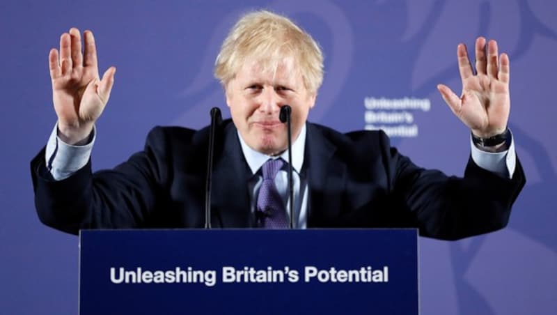 „Lieber kein Handelsabkommen als Bindung an EU-Standards!“, sagt Boris Johnson. (Bild: Associated Press)