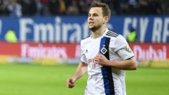 Louis Schaub wurde beim HSV-Sieg eingewechselt. (Bild: GEPA)