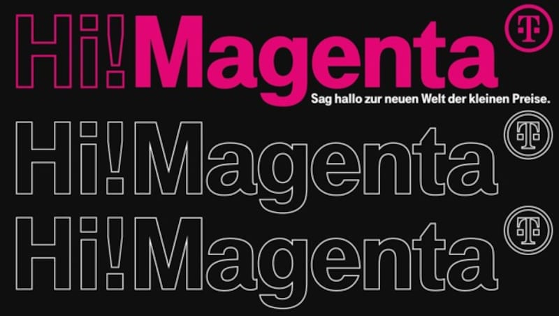 Den günstigen Tarifbereich will Magenta nach dem Wegfall von tele.ring mit seinen „Hi!Magenta“-Tarifen abdecken. (Bild: Magenta)