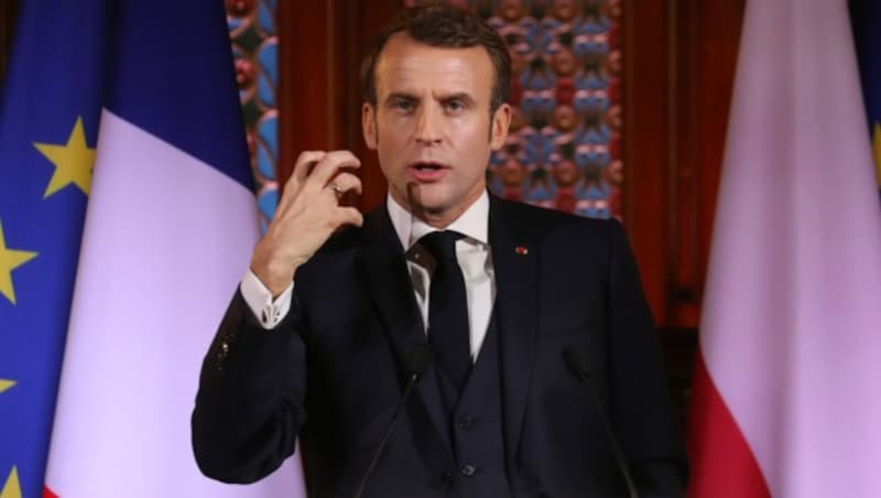 Emmanuel Macron (Bild: AFP)