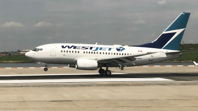 Der Westjet-Flug musste nach Toronto umgeleitet worden (Bild: AF)