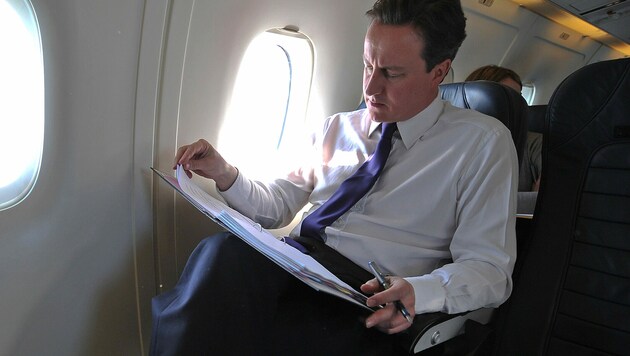 Der ehemalige britische Premierminister David Cameron (Bild: AFP)