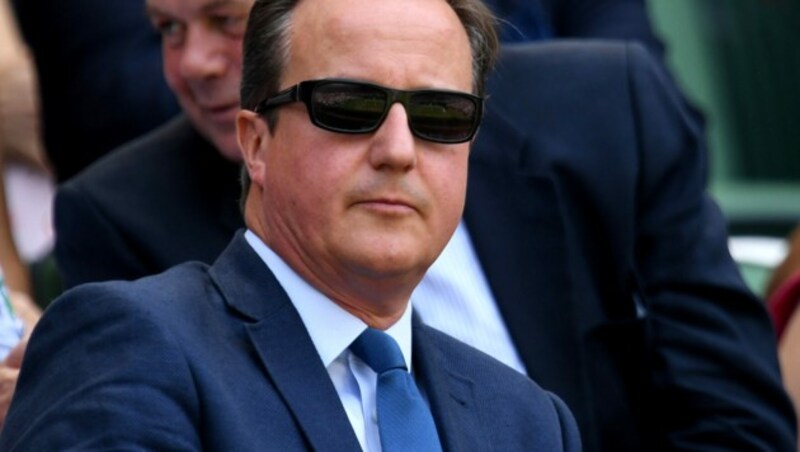 Der ehemalige britische Premierminister David Cameron (Bild: AFP)