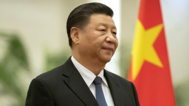 Chinas Präsident Xi Jinping (Bild: AP)