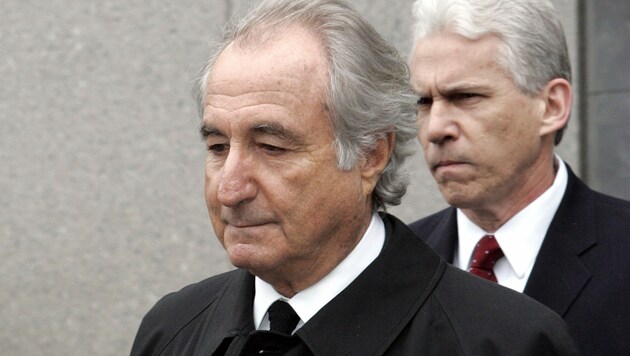 Bernard Madoff bei einem Gerichtstermin im Jahr 2009. (Bild: AP)