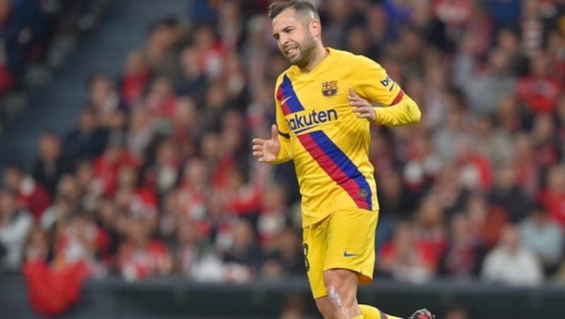 Jordi Alba (Bild: APA/AFP/ANDER GILLENEA)