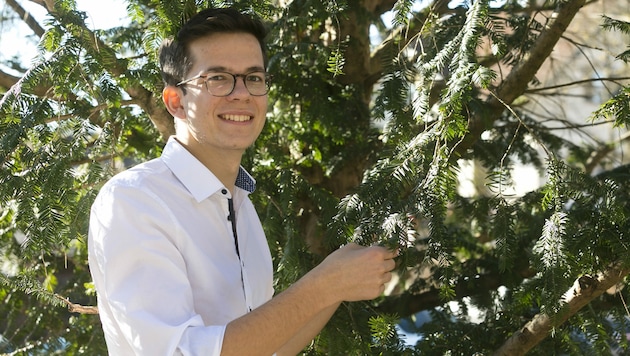 Felix Finkbeiner pflanz nicht nur Bäume. Er will Kindern und Jugendlichen zeigen, dass es Sinn macht ihre Stimme zu erheben, sich einzumischen. (Bild: Mathis Fotografie)