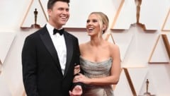 Scarlett Johansson brachte ihren Verlobten Colin Jost mit auf den roten Teppich. (Bild: 2020 Invision)