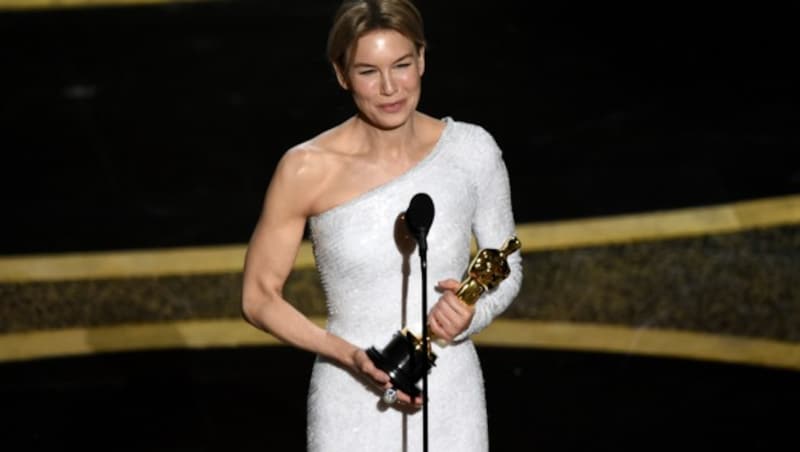 Renee Zellweger wurde mit dem Oscar in der Kategorie „Beste Hauptdarstellerin“ ausgezeichnet. (Bild: Chris Pizzello/Invision/AP)