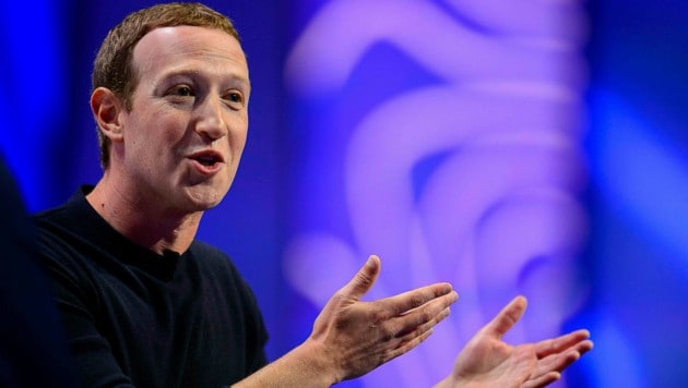 Facebook-Chef Mark Zuckerberg (Bild: AP)
