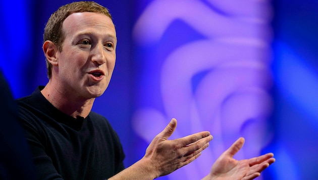 Facebook-Chef Mark Zuckerberg (Bild: AP)