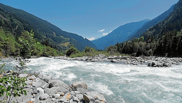 Mehrere Wasserkraftwerke sollen im Isel-Gebiet in Osttirol entstehen. (Bild: WWF/Vincent Sufiyan)