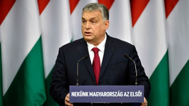 Viktor Orban (Bild: Zsolt Szigetvary/MTI via AP)