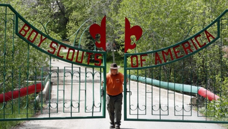 Das Maple Dell Scout Camp im US-Staat Utah - eine verschlossene Welt (Bild: GEORGE FREY/GETTY IMAGES NORTH AMERICA/AFP)