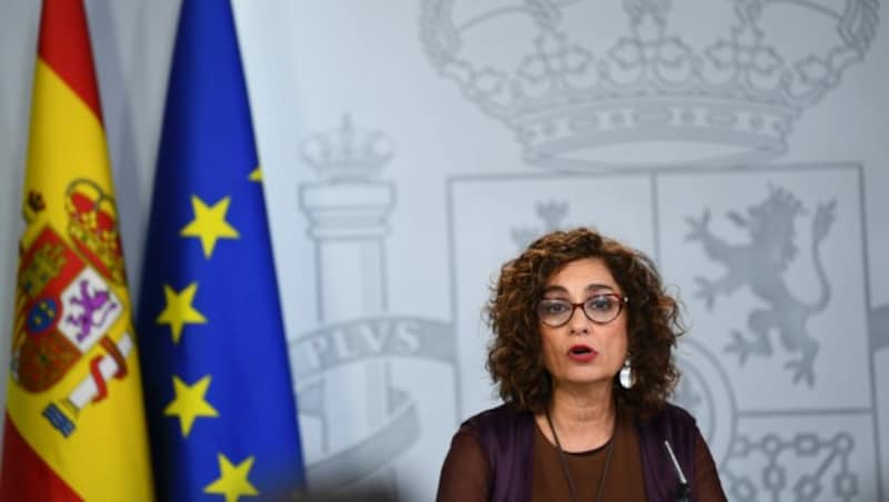 María Jesús Montero (Bild: AFP)