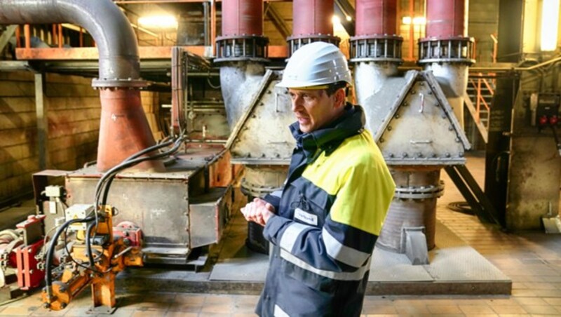 Christof Kurzmann-Friedl im Kesselhaus (Bild: Sepp Pail)