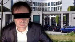 Tobias R. zeigte bei der Bundesstaatsanwaltschaft eine „Geheimorganisation“ an. (Bild: AFP, youtube.com, krone.at-Grafik)