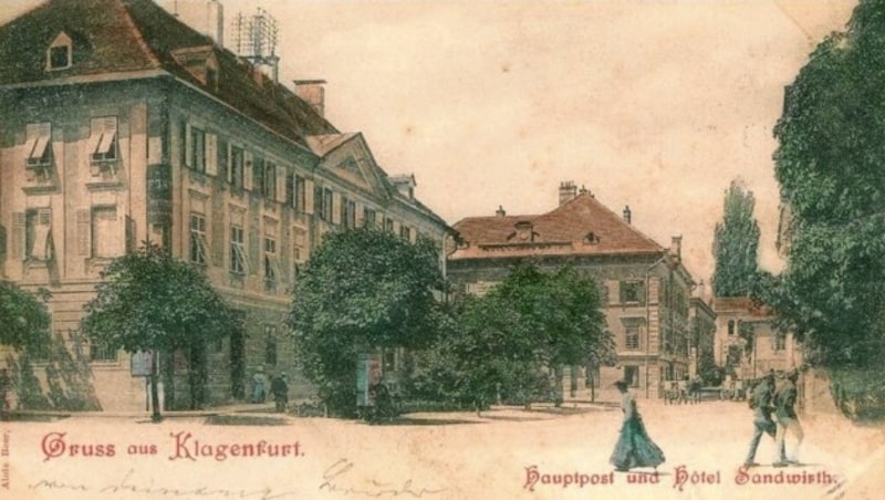 Anfang des 20. Jahrhunderts kannte man in Klagenfurt noch kein helles elektrisches Licht (Bild: TAÖ/AAvK)