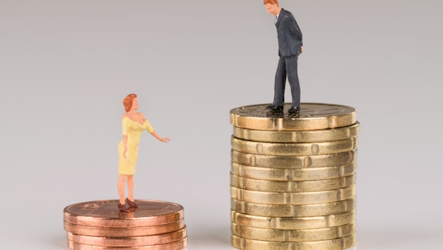 En Austria, la diferencia entre los ingresos de mujeres y hombres sigue siendo muy grande en algunos casos. (Bild: ©frittipix - stock.adobe.com)