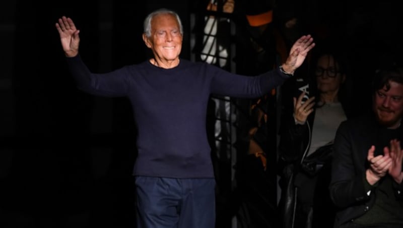 Giorgio Armani (Bild: AFP )