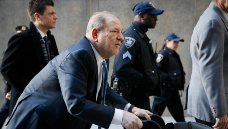 Harvey Weinstein (Bild: APA/ AP Photo/John Minchillo)