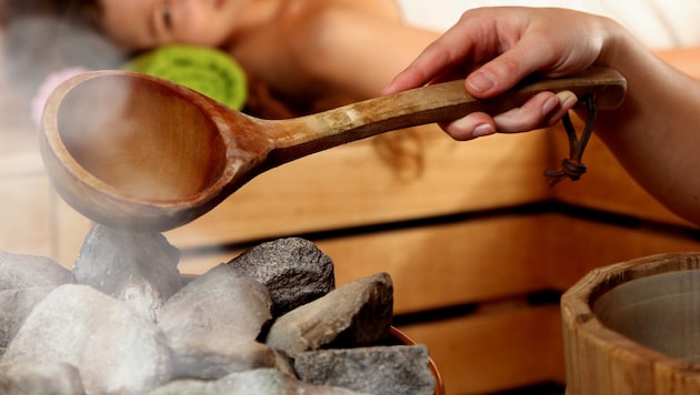 It was hotter than usual in the sauna at the Hummelhofbad in Linz on Wednesday evening. (Bild: sabine hürdler/stock.adobe.com)