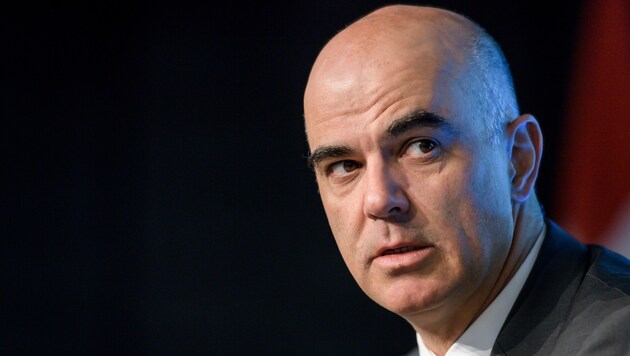 Der Schweizer Innen- und Gesundheitsminister Alain Berset (Bild: AFP)