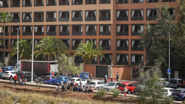 Das Hotel H10 Costa Adeje Palace in La Caleta auf Teneriffa (Bild: AFP or licensors)