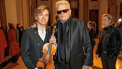 Yury Revich und Heino bei der Unicef-„Dreamland Gala“ im Odeon Wien (Bild: Starpix/ Alexander TUMA)