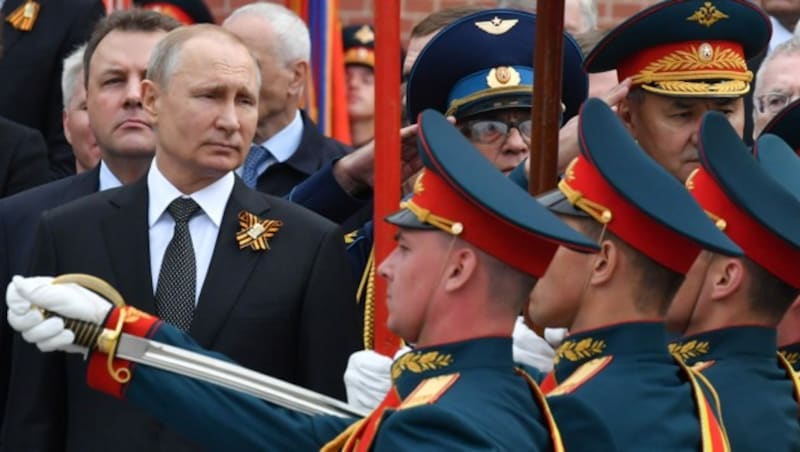 Für Präsident Wladimir Putin ist 2020 auch ein intensives Gedenkjahr. (Bild: APA/AFP/Yuri KADOBNOV)