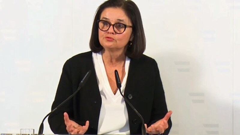 Die ehemalige Gesundheitsministerin Brigitte Zarfl ist derzeit Leiterin der Präsidialsektion im Gesundheitsministerium. (Bild: tvthek.orf.at)