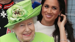 Queen Elizabeth und Herzogin Meghan (Bild: www.PPS.at)